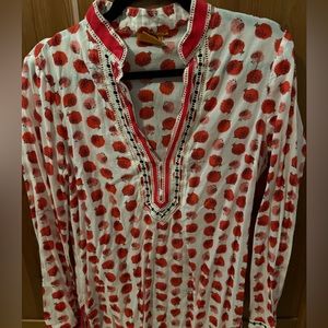 Tory Burch Tunic sz 10 used